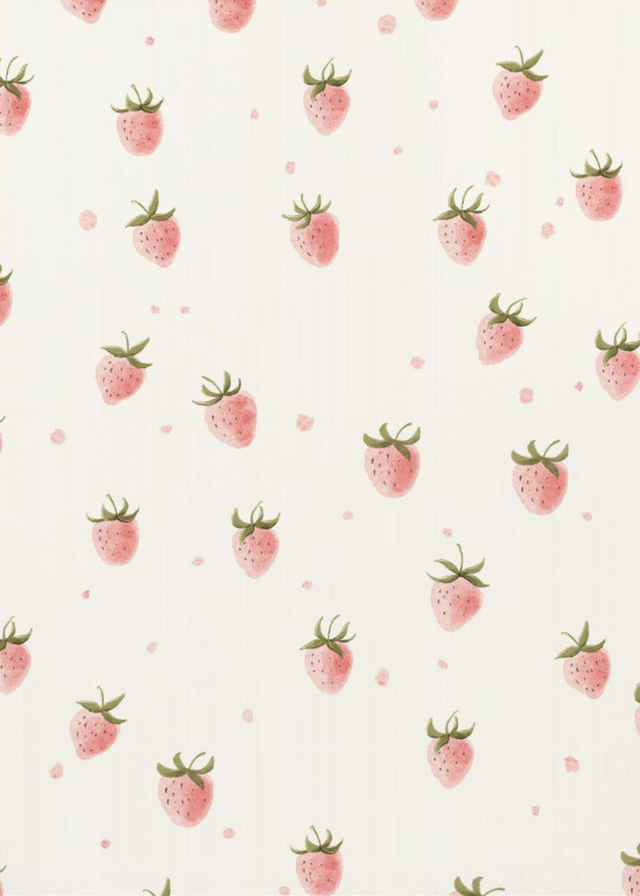 Yksinkertainen tuore mansikka | Julisteet - Taidevedokset