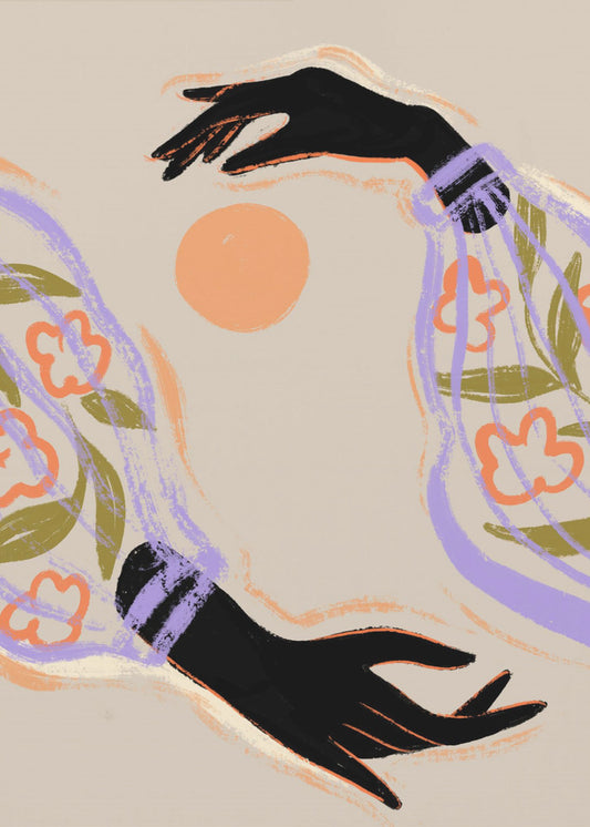 Umarme die Sonne | Leinwand-Bilder