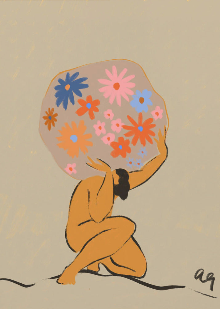 Die Welt auf ihren Schultern | Poster