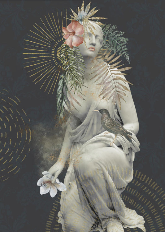 Hommage an die zarte Stärke der Frauen III | Poster