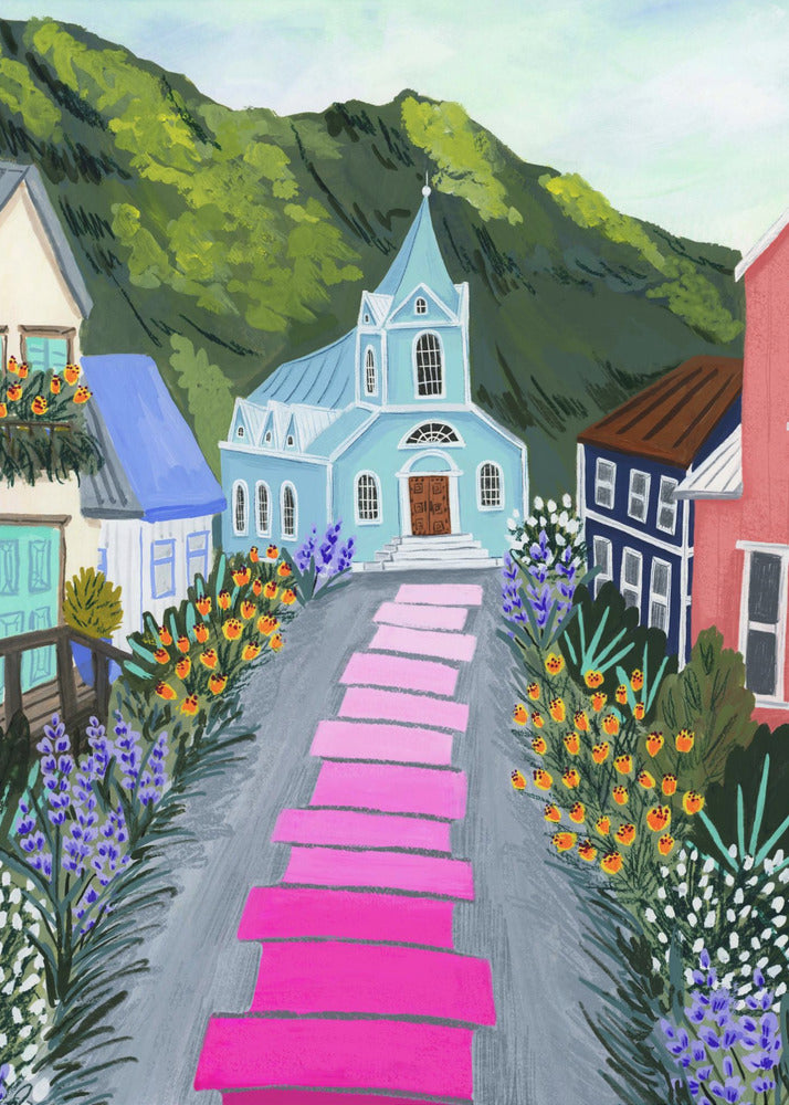 Seydisfjordur | Tableaux sur Toile