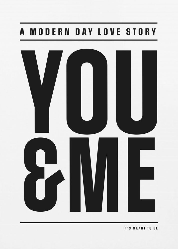 Nykyajan rakkaustarina | Canvastaulut