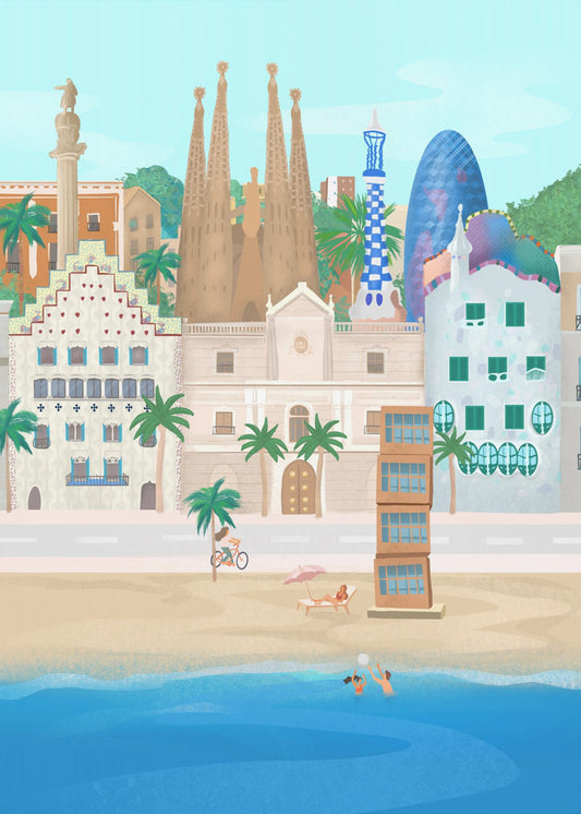 Barcelona | Lærredsbilleder