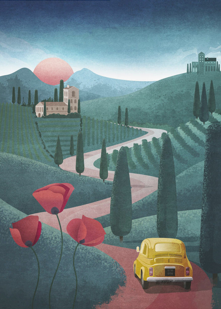 Toskania | Wydruki na łótnie