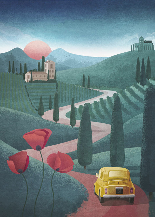 Toskana | Leinwand-Bilder