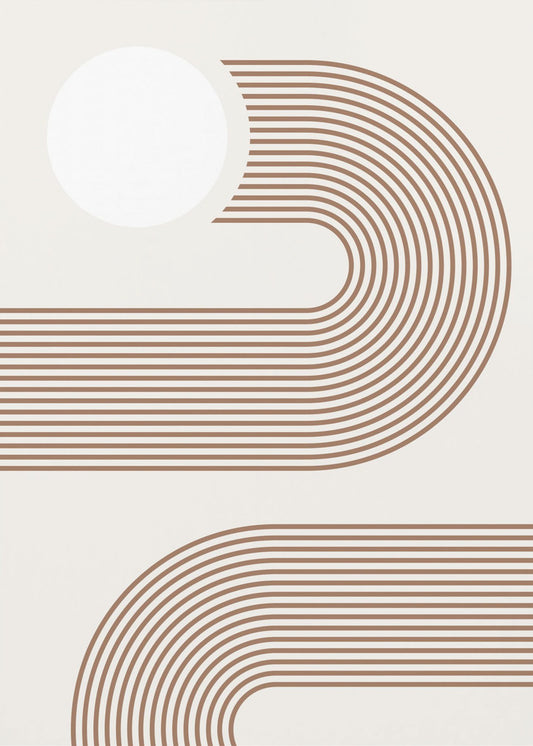 Łuk beżowy Plakaty - Wydruki Artystyczne | Wydruki na łótnie