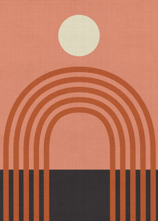 Geo Shapes Herbst 21 Arc | Poster