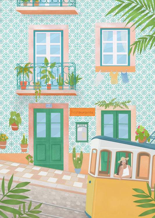 Miasto Lizbona, Portugalia | Wydruki na łótnie