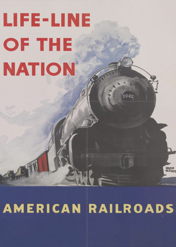 American Railroads - Kansakunnan elämänlanka | Canvastaulut