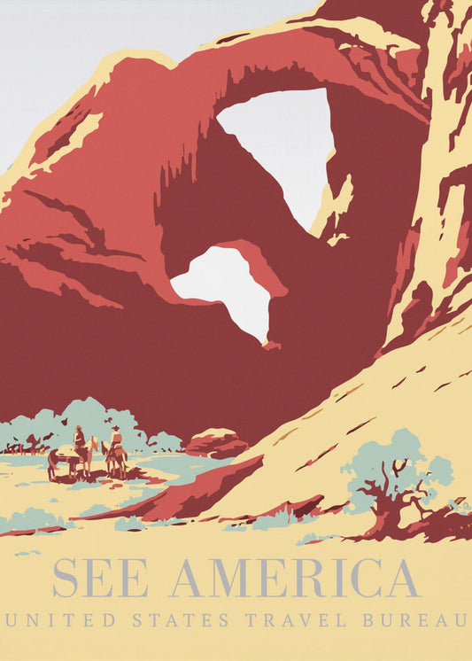 Zobacz Amerykę Plakaty - Wydruki Artystyczne | Wydruki na łótnie