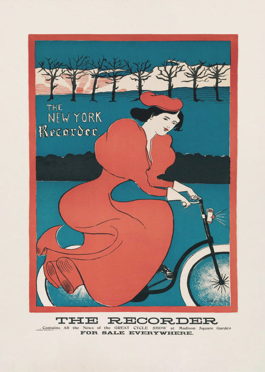 The New York Recorder (1895) autorstwa GF Scotson Clark | Wydruki na łótnie