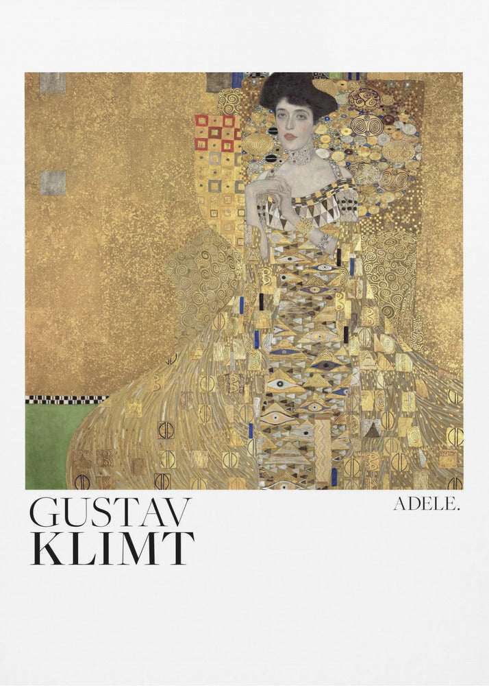 Ritratto di Adele Bloch Bauer I (1907) Poster - Stampe d’Arte | Stampe su Tela