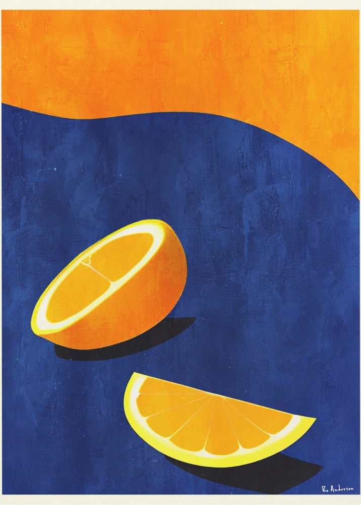 Petit Déjeuner, Deux Oranges | Poster