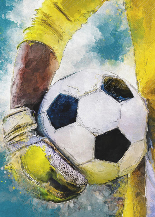 Fußball 4 Sportkunst | Leinwand-Bilder
