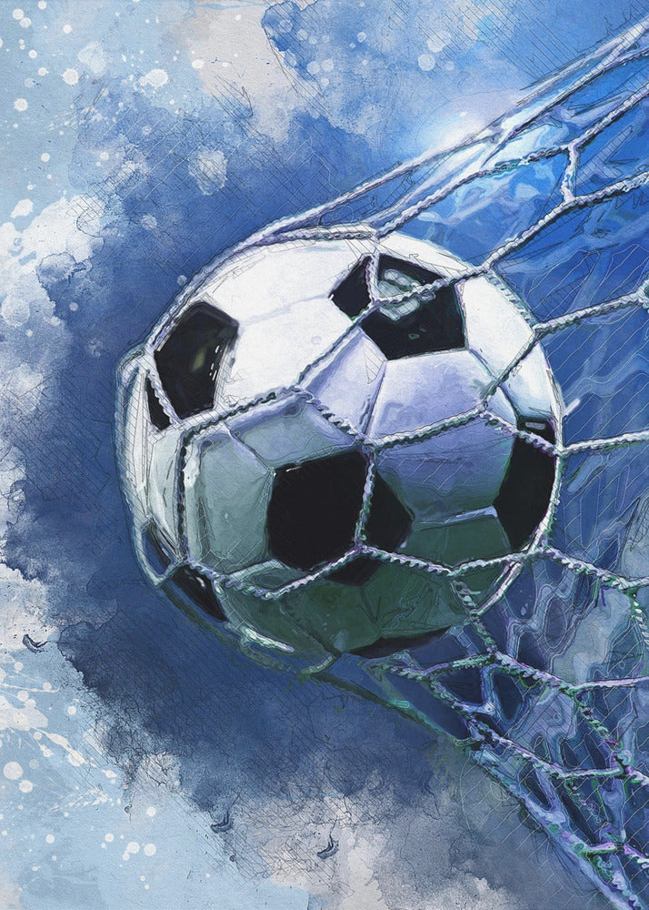 Fußball 3 Sportkunst | Leinwand-Bilder