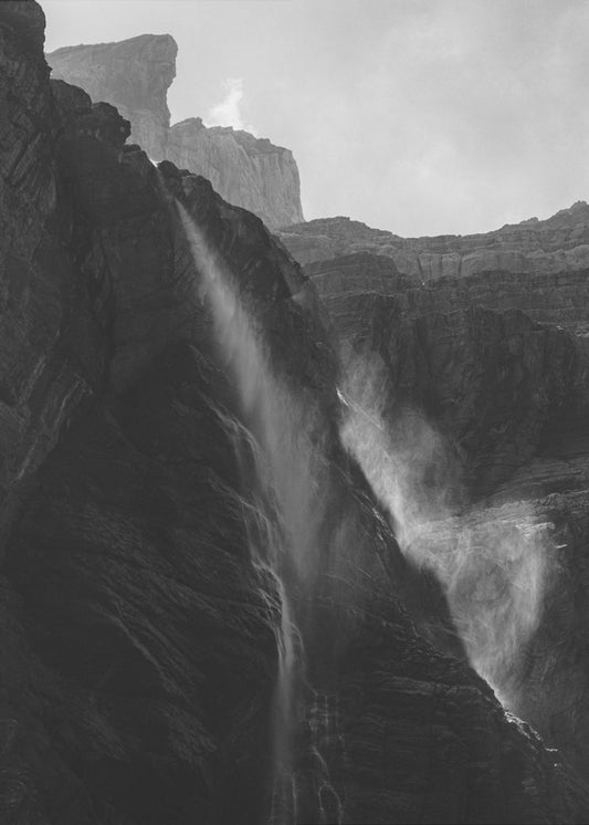 Wodospad w Cirque de Gavarnie | Wydruki na łótnie