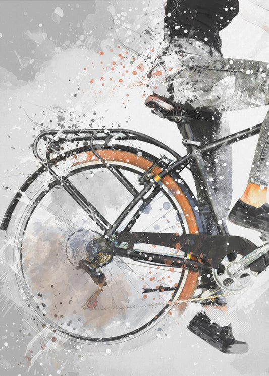 Cycling sport art 27 | Canvas