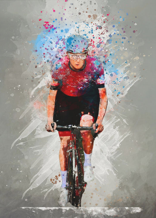 Cycling sport art 30 | Canvas