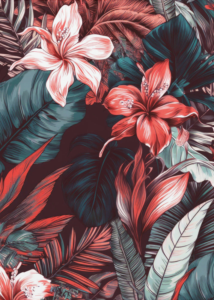Tropical flora 2 | Poster