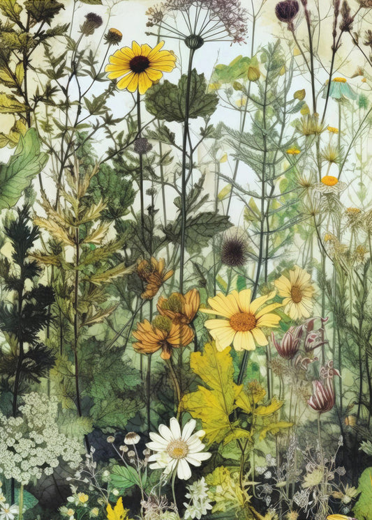 Wiesenblumen 10 | Leinwand-Bilder