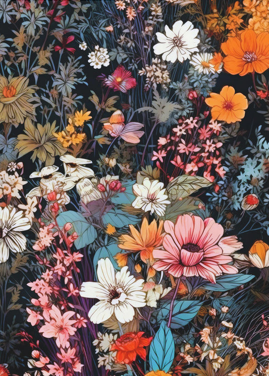 Meadow flowers 8 | Poster