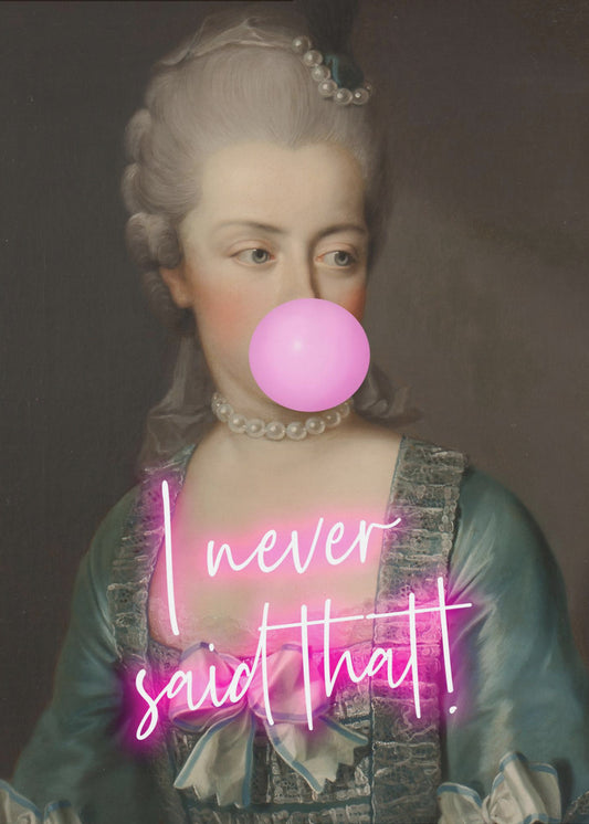 Marie hat das nie gesagt6 Ratioiso | Poster