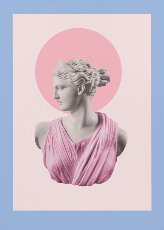 Artemipulverblaupink Ratioiso | Poster