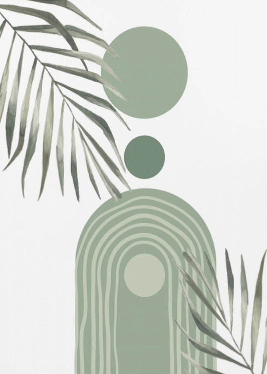 Green Boho 2 | Canvas