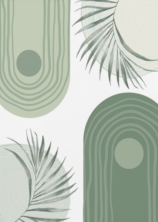 Green Boho 3 | Canvas