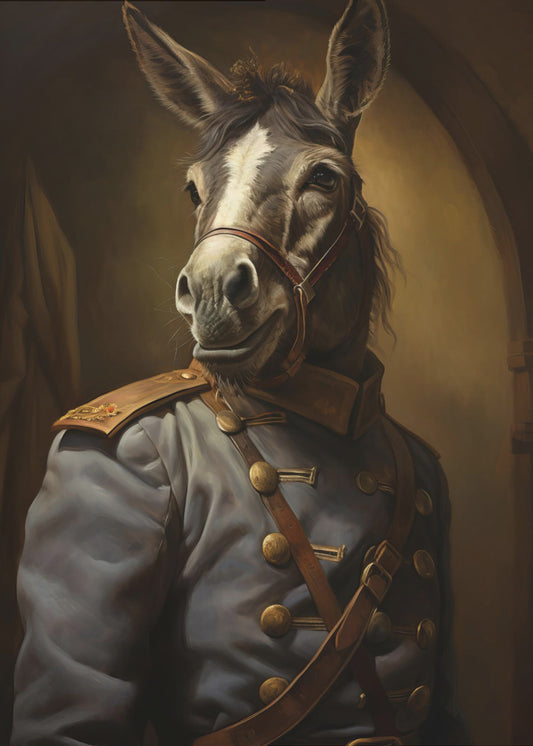 Donkey In Costume 3 | Poster