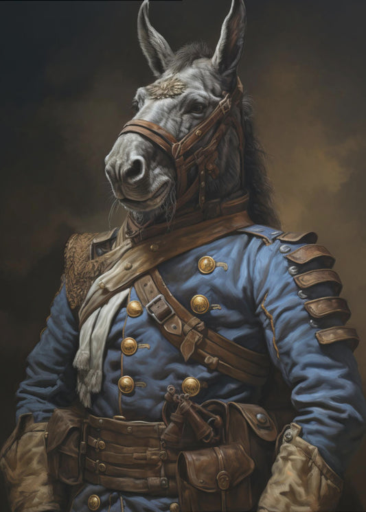 Donkey In Costume 4 | Poster