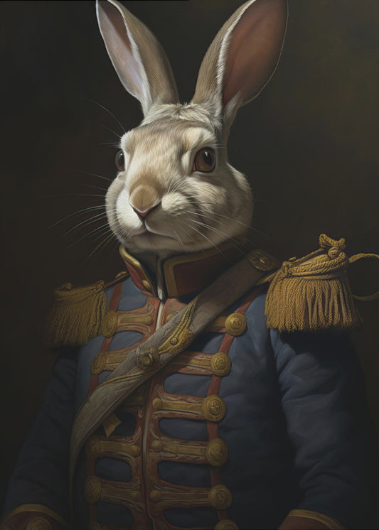 Rabbit In Costume 1 | Poster