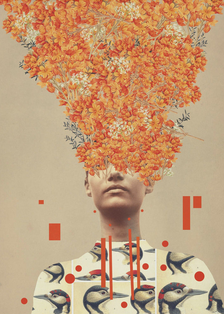 Linnun lento syksyllä | Canvastaulut