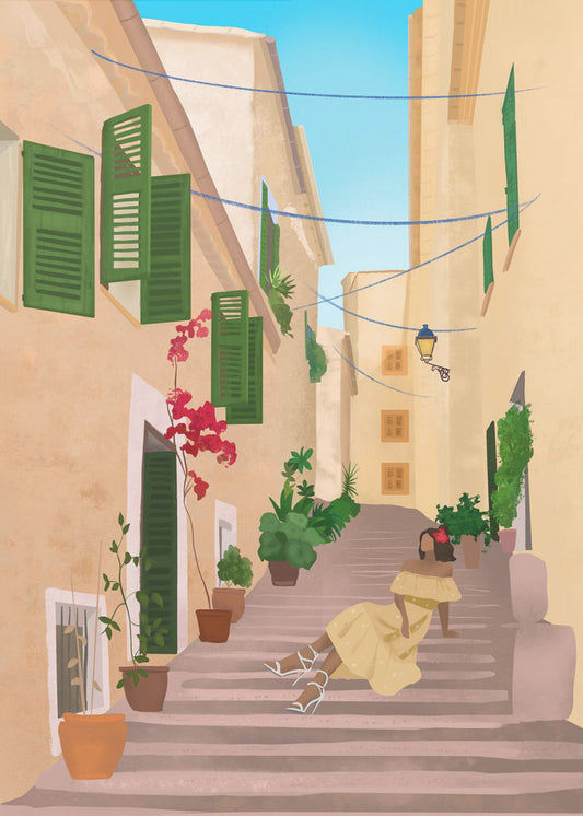 Wyspa Majorka | Wydruki na łótnie