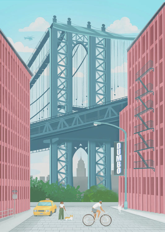 Dumbo, New York | Canvastaulut