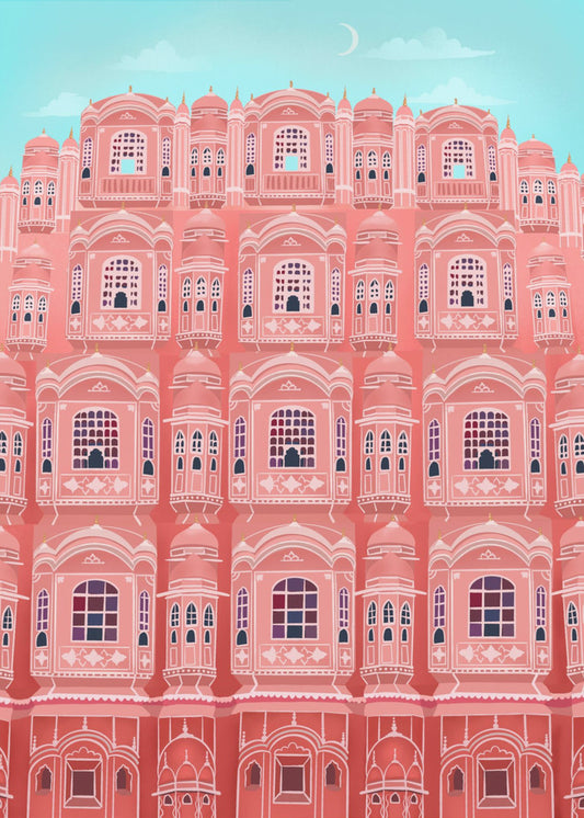 Dźajpur, Indie | Wydruki na łótnie