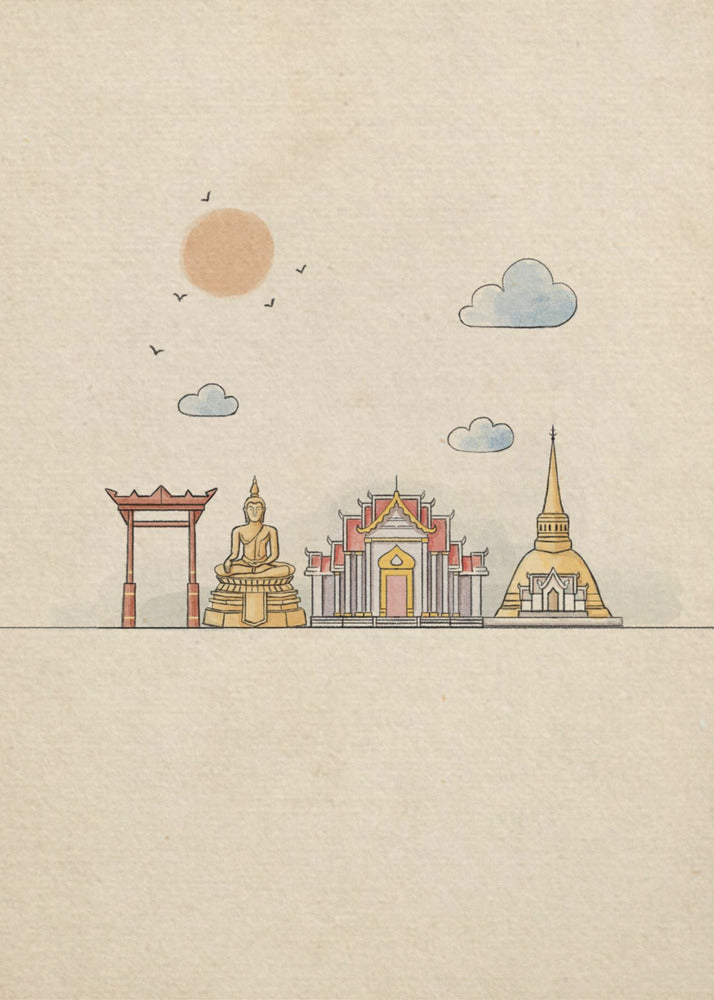 Upea Bangkok | Canvastaulut