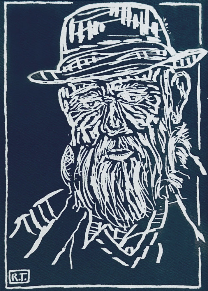 El abuelo | Impresiones en Lienzo