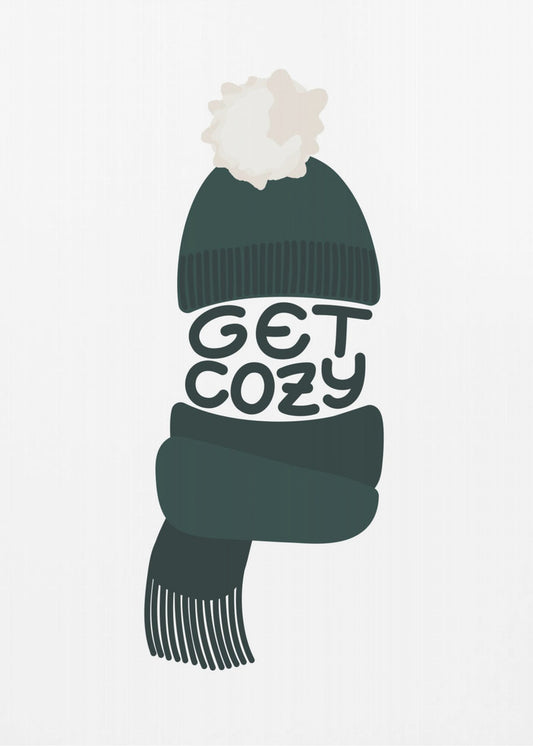 Get cozy (green) | Poster