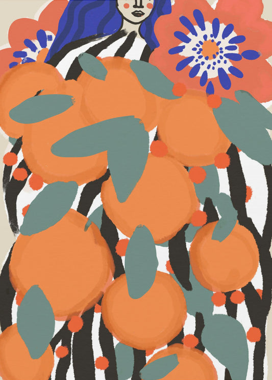 Hedelmäprinsessa | Julisteet - Taidevedokset