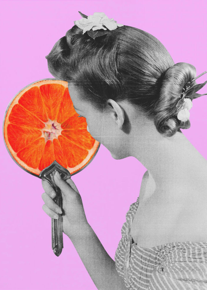 Peili Mirro seinällä ... | Julisteet - Taidevedokset