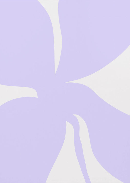 Lavender Bloom Twist | Canvas