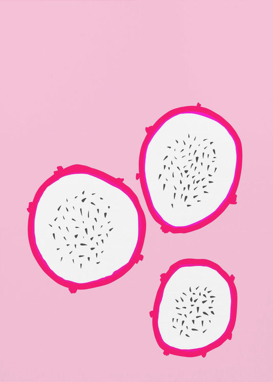 Dragon Fruit Trio | Poster