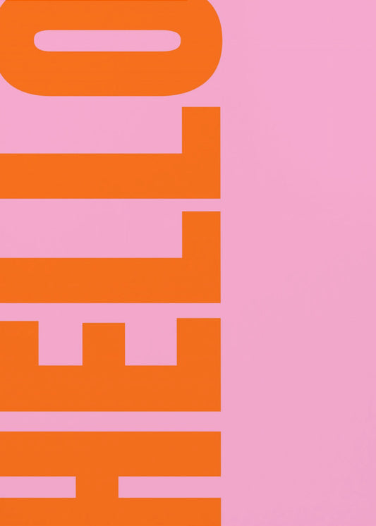 Bold Greeting Burst | Poster