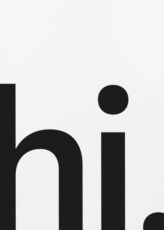 Bold Minimalism | Poster