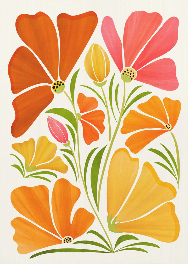 Kevään luonnonkukat | Canvastaulut