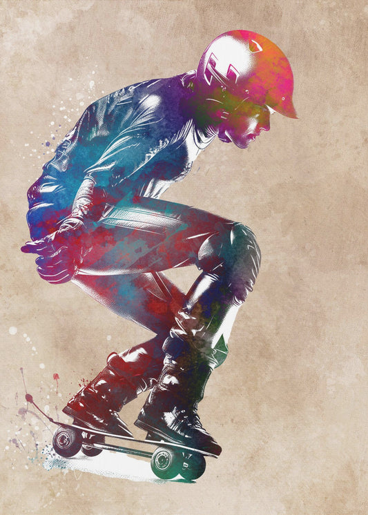 Skateboard #skate #skateboard #sport | Poster