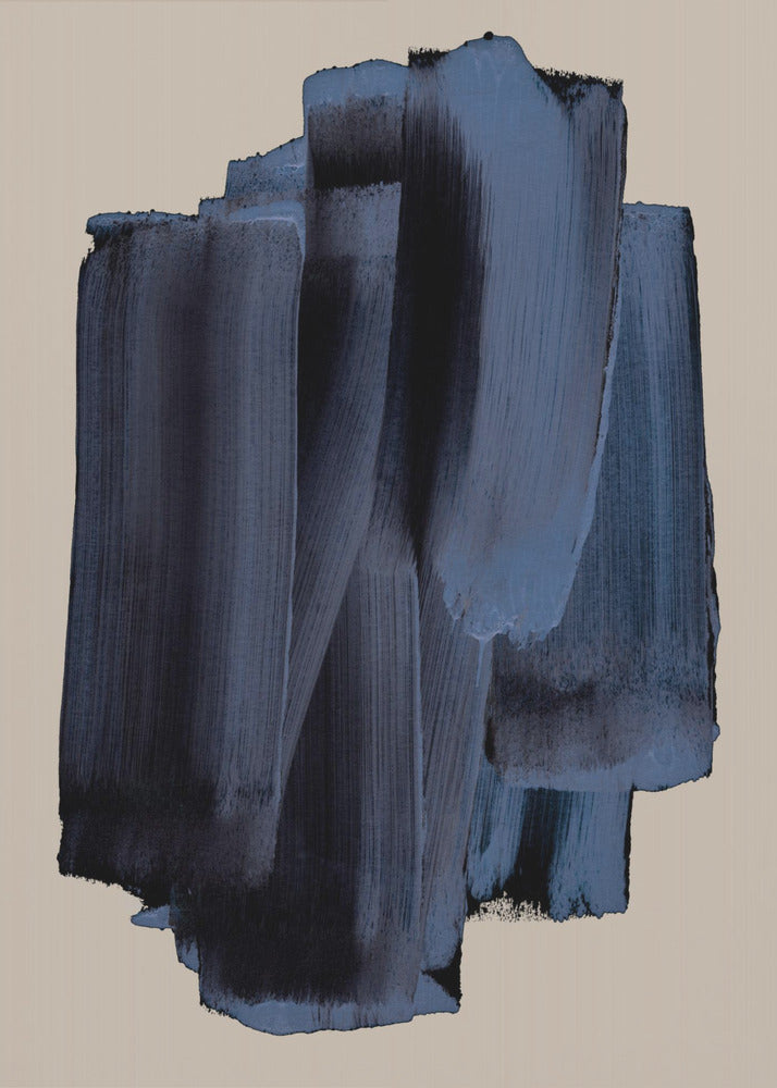 Abstract Brush Strokes 58 | Poster