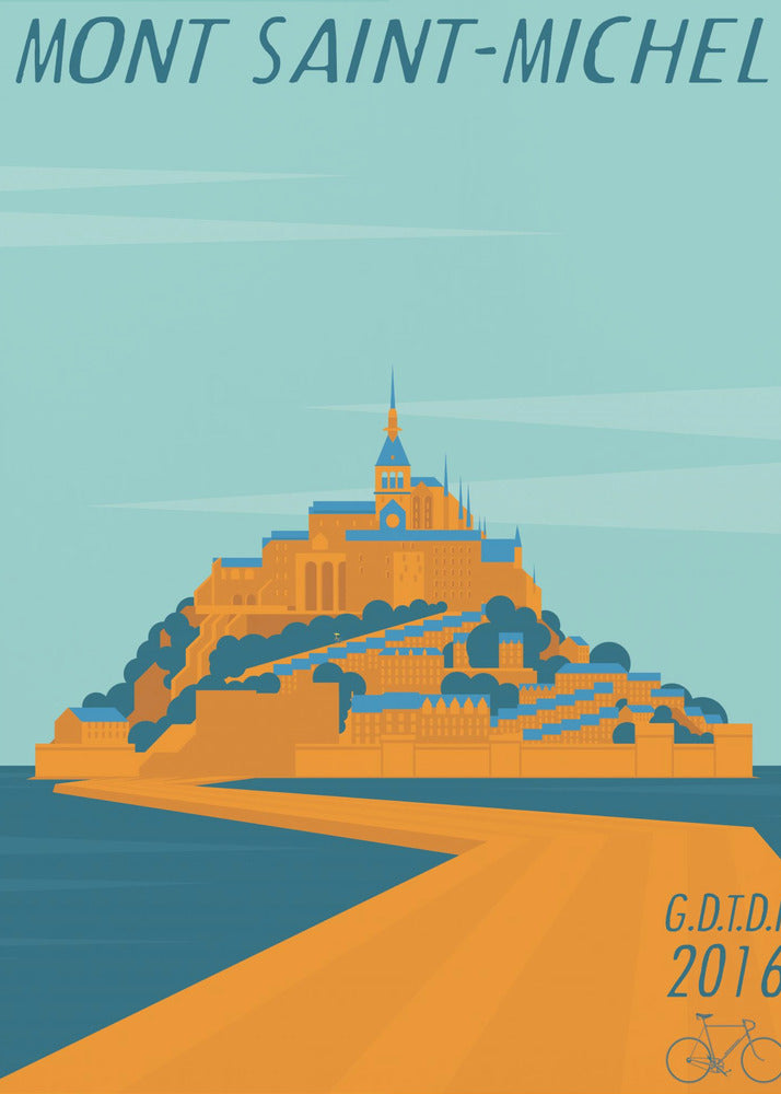 Mont Saint-Michel Canvastaulut