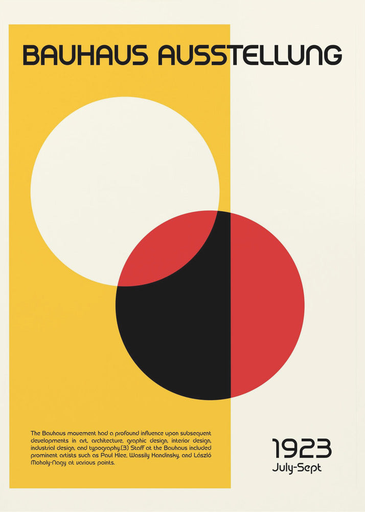 Mostra Bauhaus | Stampe su Tela